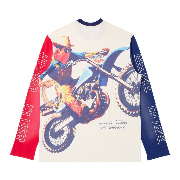 Billionaire Boys Club Stables Long Sleeve T Shirt Whisper White