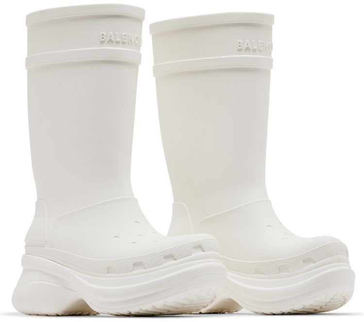 Crocs x Balenciaga Wmns Clog Boot 20 White