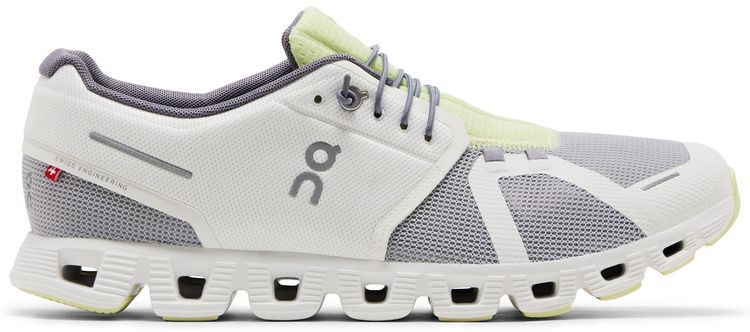 ON Cloud 5 Push Glacier Undyed White