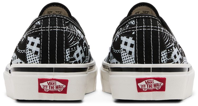 WP x Authentic 44 DX Paisley Patchwork   Black