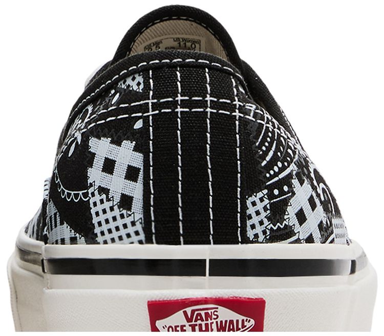 WP x Authentic 44 DX Paisley Patchwork   Black