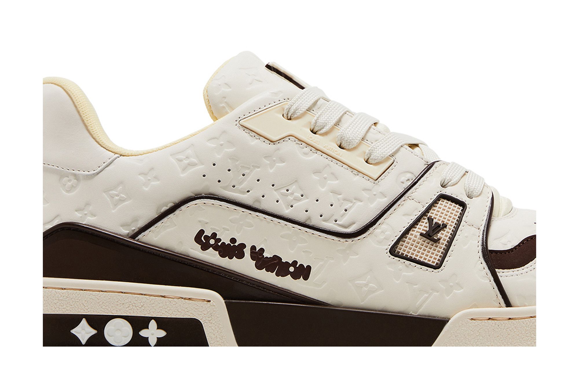 Buy Tyler, the Creator x Louis Vuitton Trainer 'White Mocha