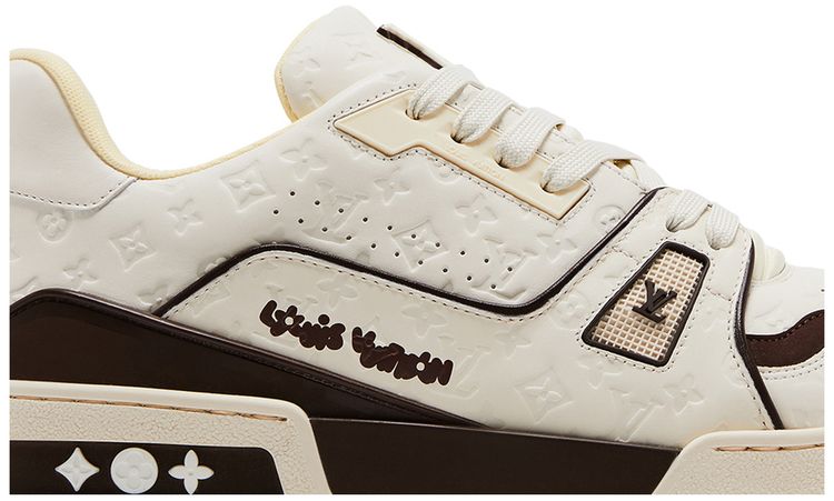 Tyler the Creator x Louis Vuitton Trainer White Mocha