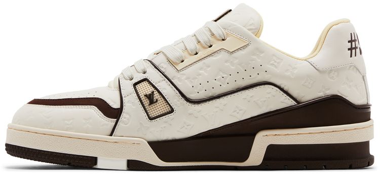 Tyler the Creator x Louis Vuitton Trainer White Mocha