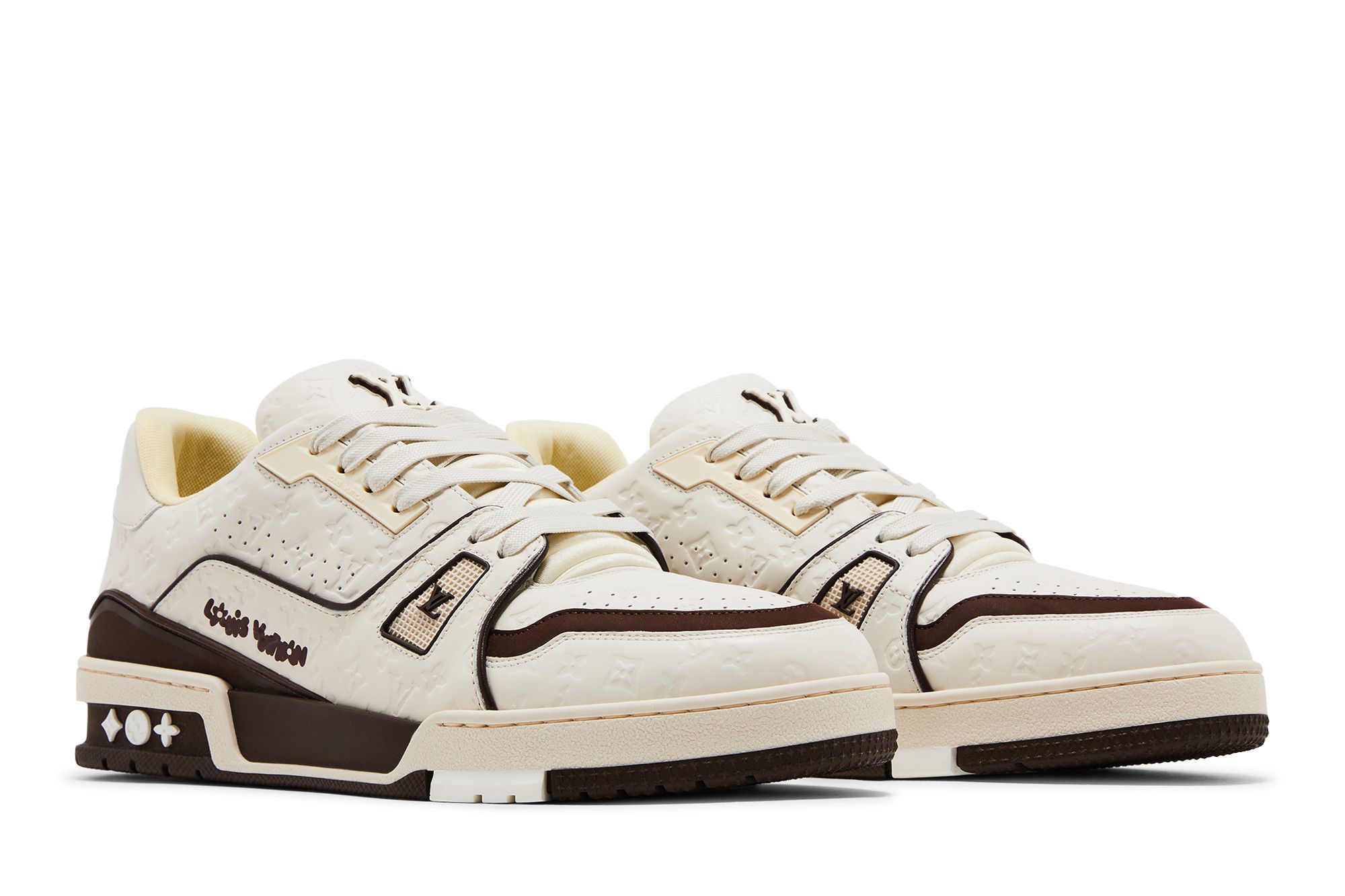 Buy Tyler, the Creator x Louis Vuitton Trainer 'White Mocha