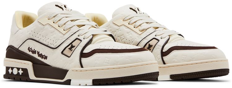 Tyler the Creator x Louis Vuitton Trainer White Mocha