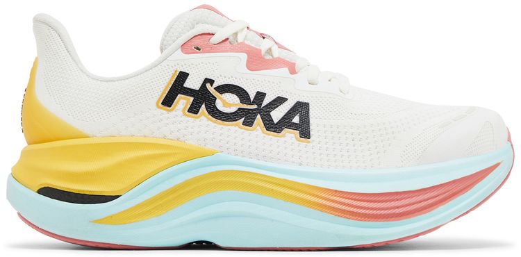 HOKA Wmns Skyward X Blanc De Blanc Swim Day