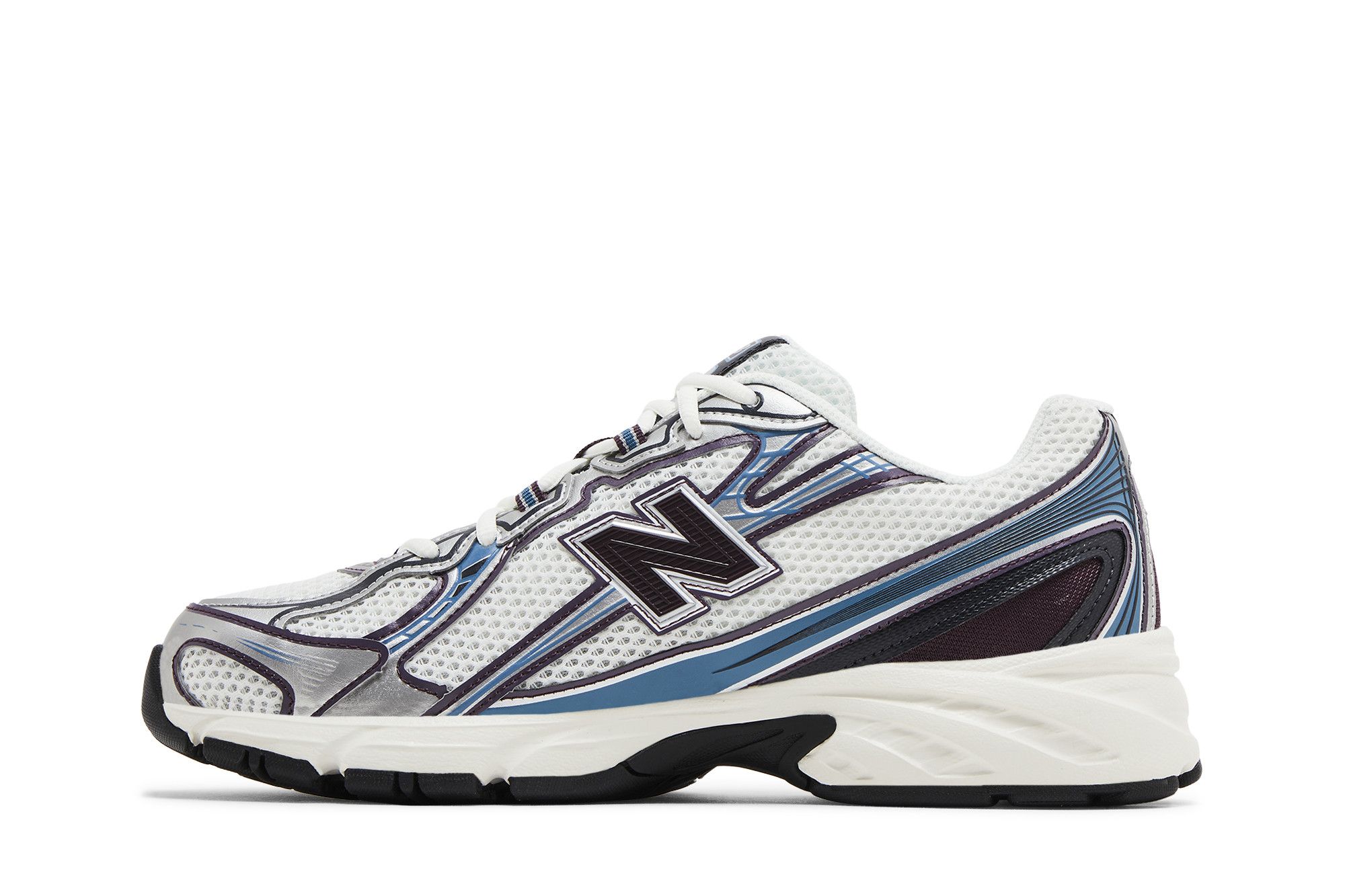 ★New Balance★ NBPDFS408T U740PR2 SEA SALT NBPDFS408T_35 New Balance Lifestyle 5740 Sea Salt & Black Shoes | Zumiez