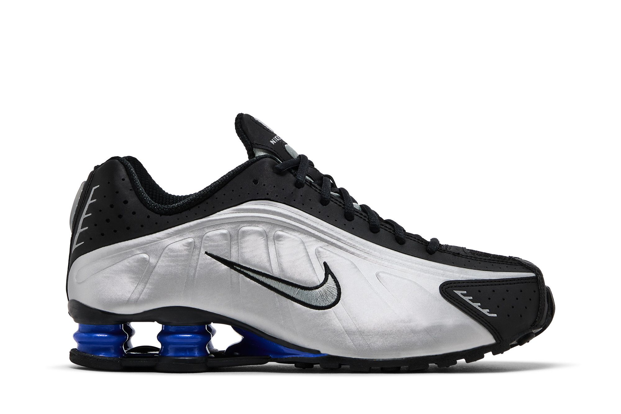 Buy Wmns Shox R4 'Metallic Silver Racer Blue' - AR3565 006
