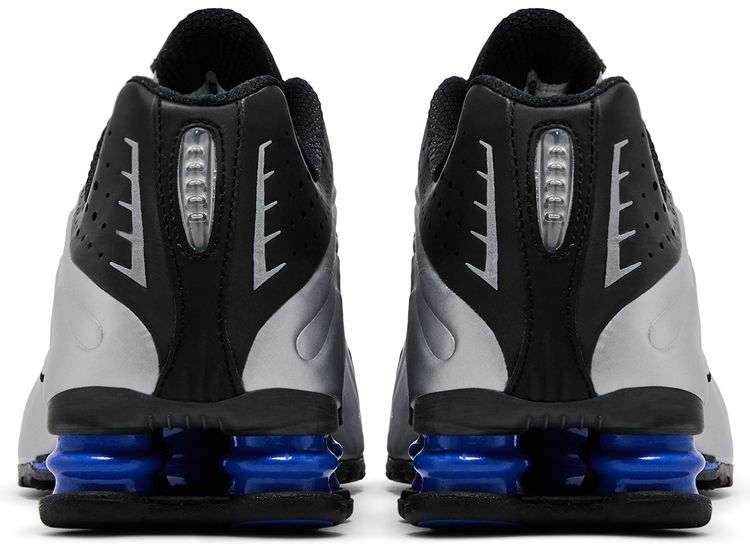 Nike Wmns Shox R4 Metallic Silver Racer Blue