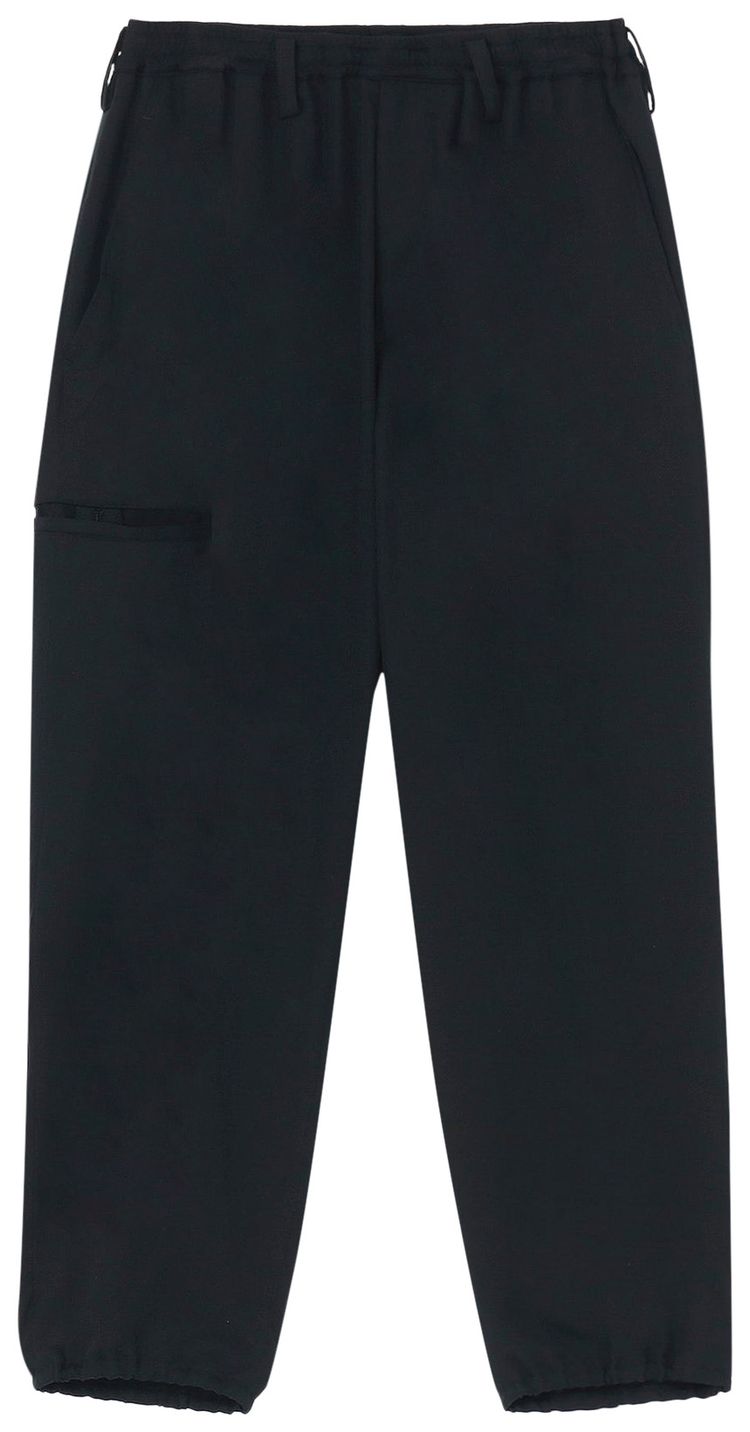 Yohji Yamamoto Elasticated Trousers Black