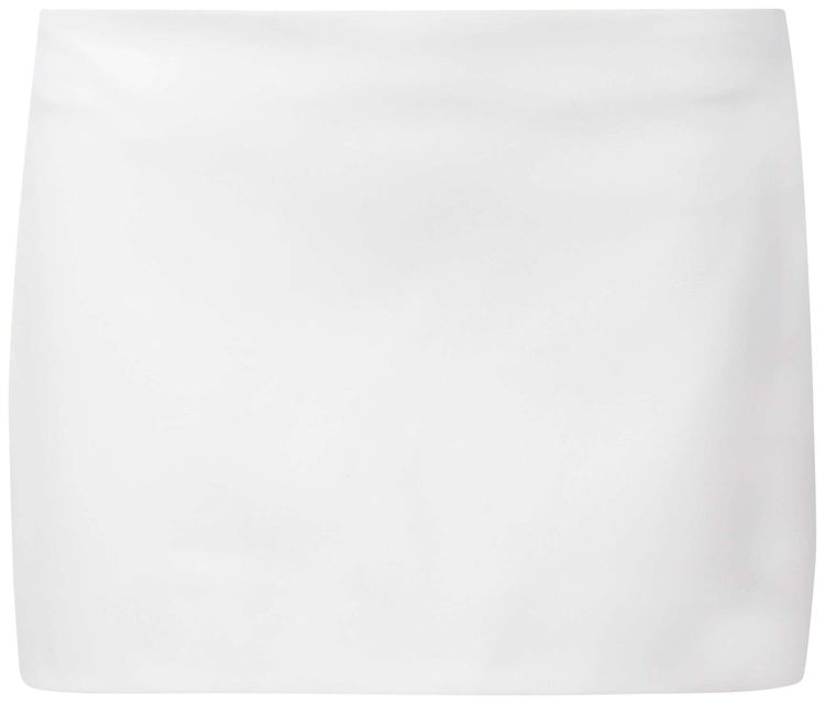 Khaite Jett Skirt Optic White