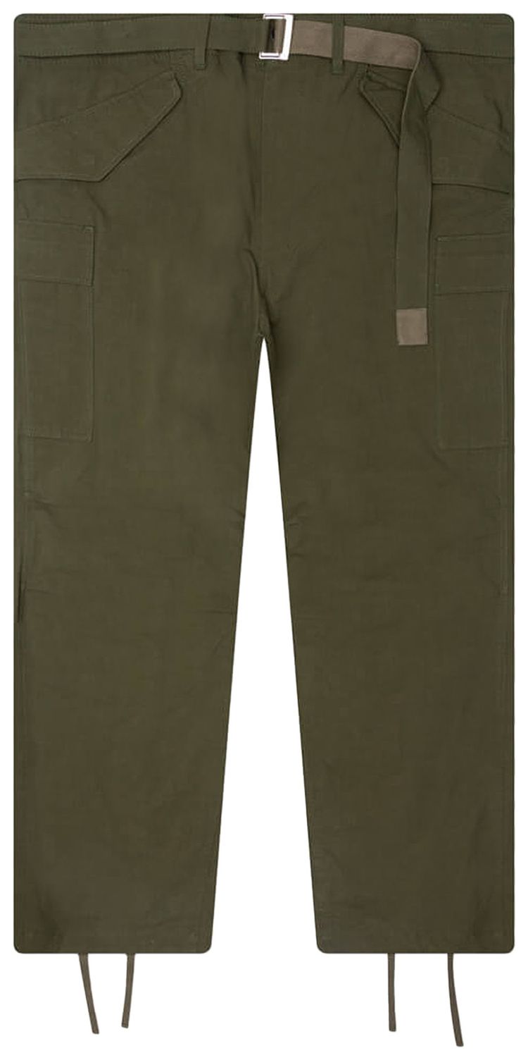 Sacai Rip Stop Pants Khaki