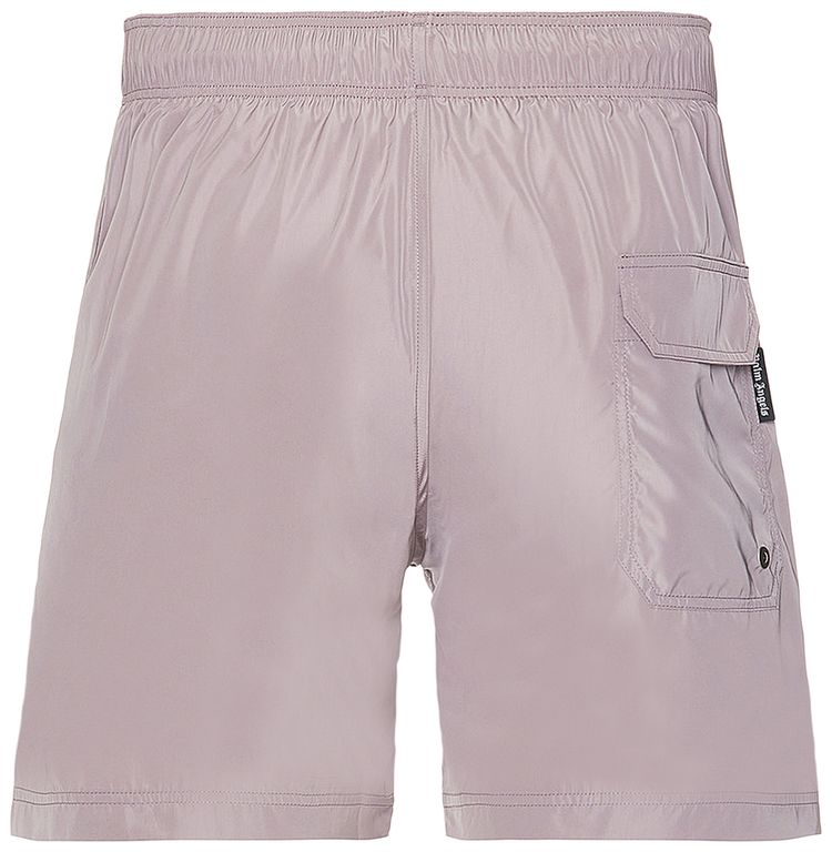 Palm Angels Classic Logo Swim Shorts Lilac