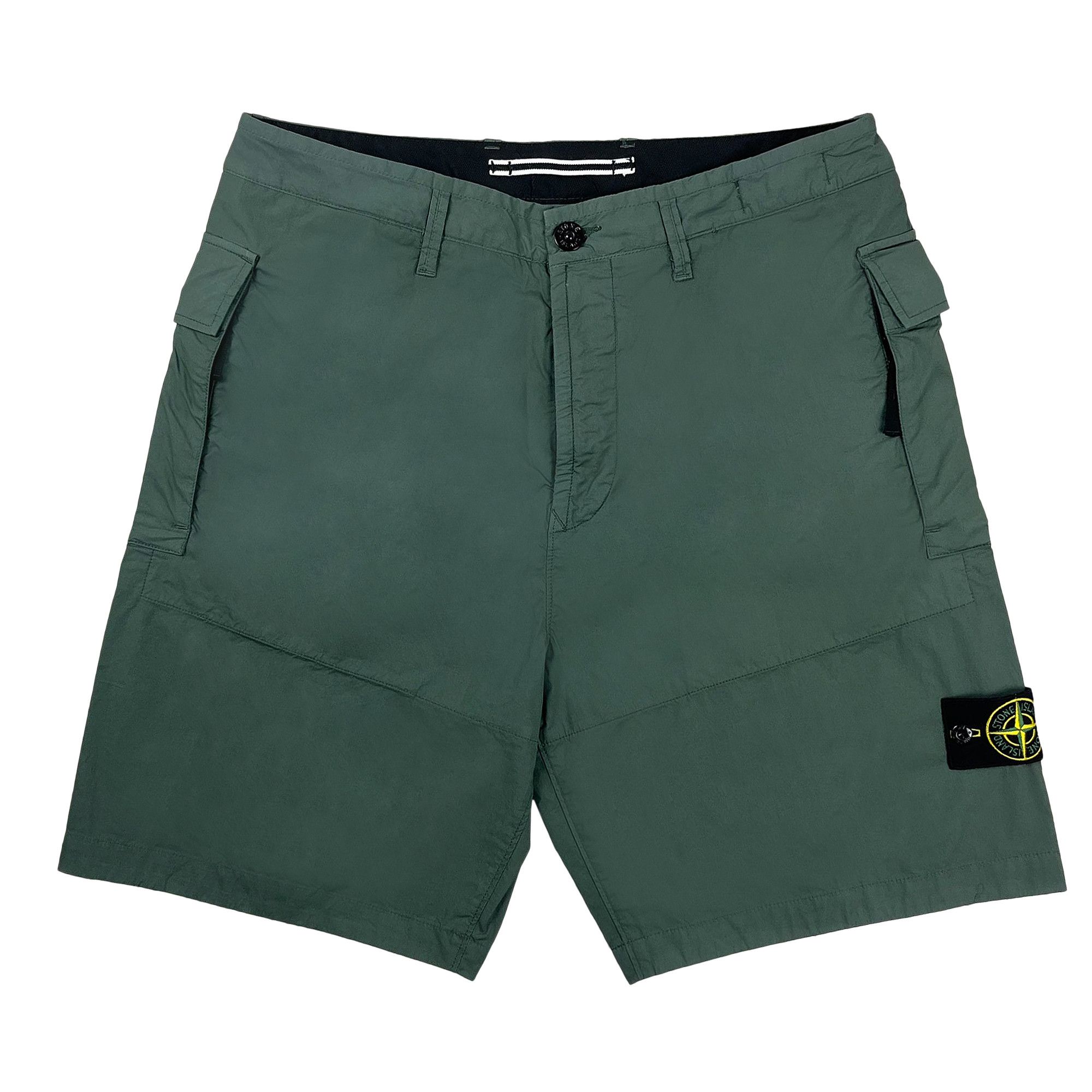 Buy Stone Island Comfort Fit Bermuda Shorts 'Musk Green