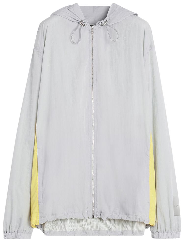 Lanvin Lab x Future Zipped Nylon Hoodie Eagle Grey