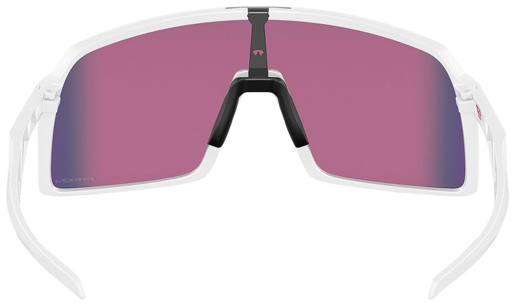 Oakley Sutro Sunglasses Low Bridge Fit Matte WhitePrizm Road