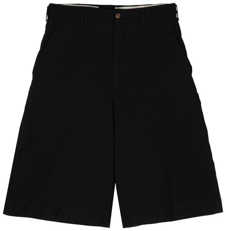 Comme des Garcons Homme Plus Casual Suit Shorts Black