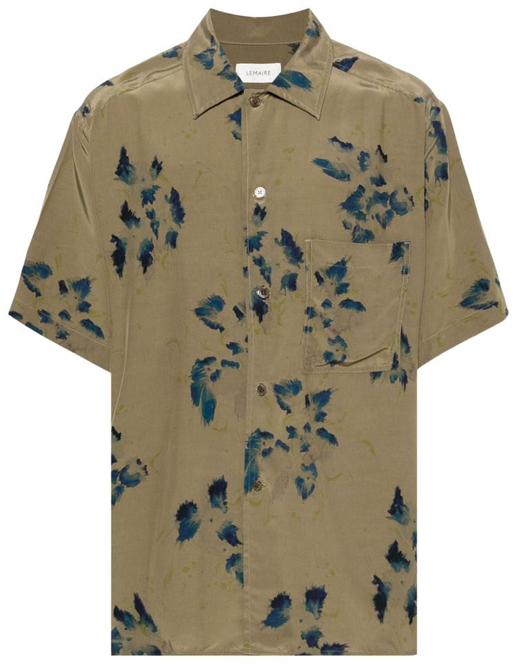 Lemaire Summer Shirt KhakiInk