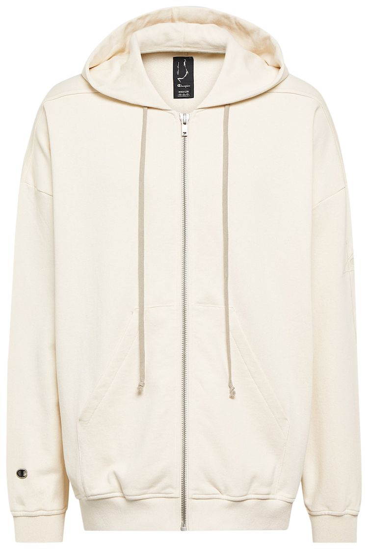 Rick Owens Jumbo Jasons Hoodie Natural