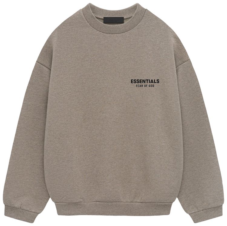 Fear of God Essentials Fleece Crewneck II Heather Grey