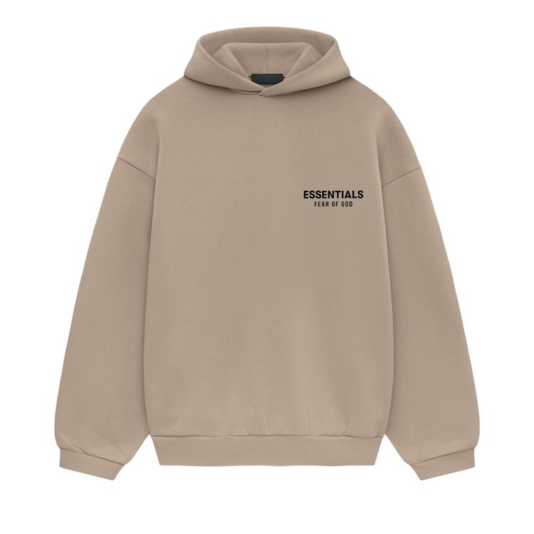 Buy Fear of God Essentials Fleece Hoodie II 'Desert Sand' - 192HO246257F | GOAT