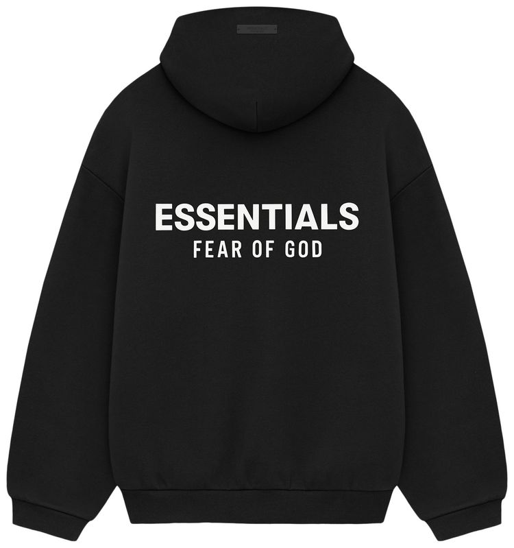 Fear of God Essentials Fleece Hoodie II Black