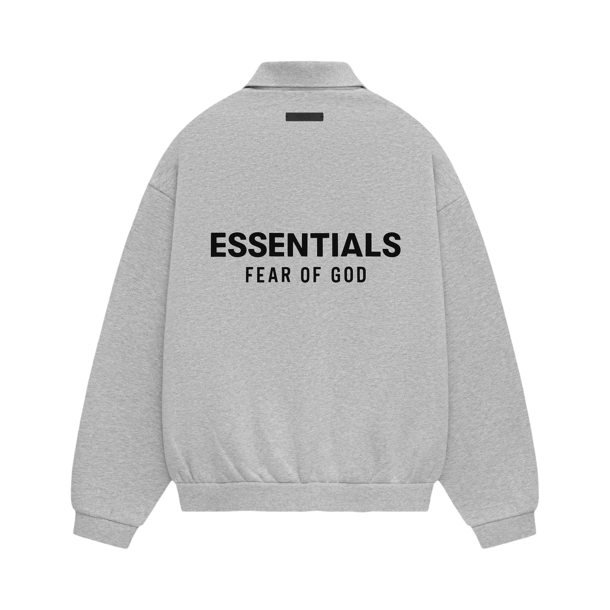 Tシャツ・カットソー FEAR OF GOD 24FW Gray Fleece Polo Sweatshirt 192HO244398F 1422285_00.png.png
