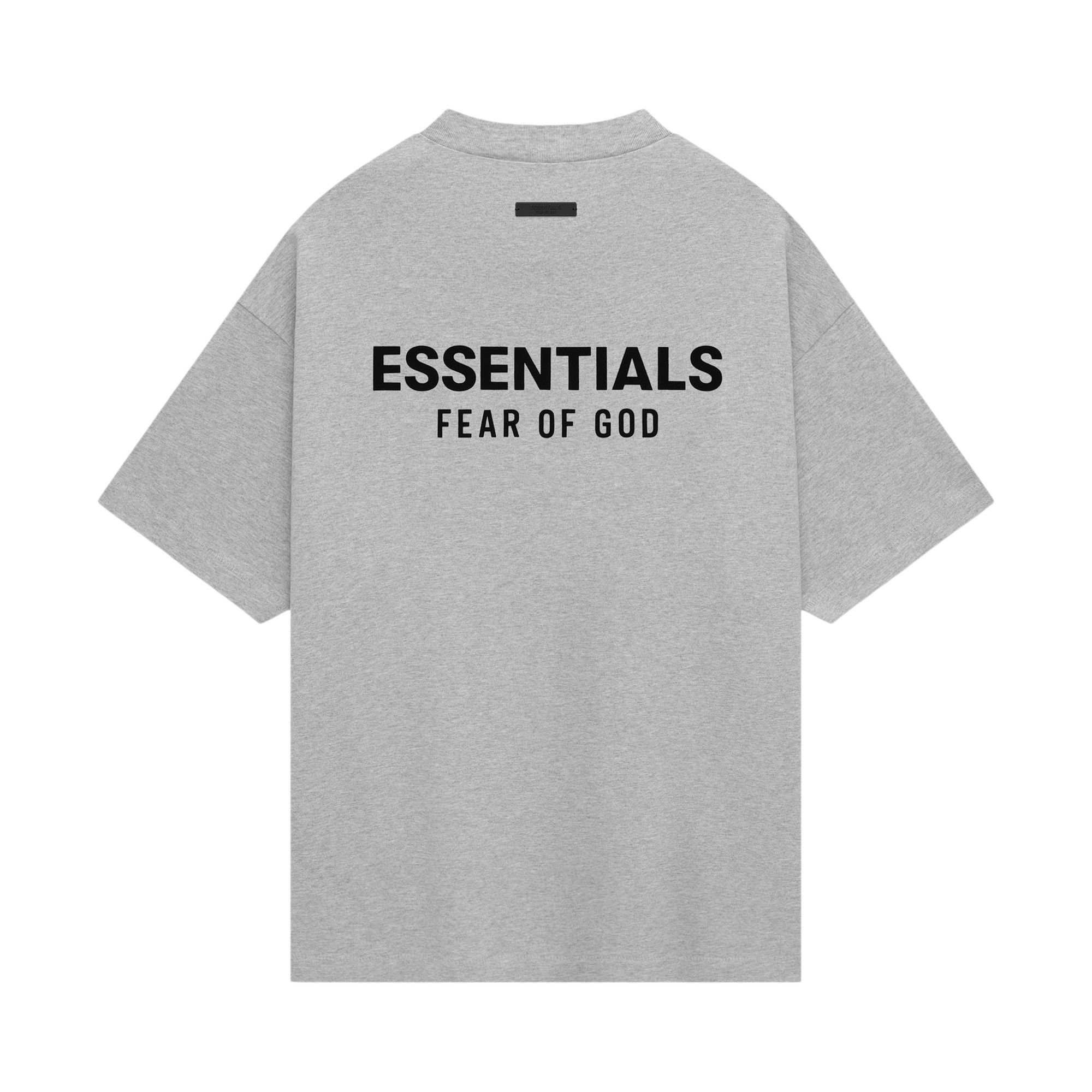Buy Fear of God Essentials Jersey Crewneck Tee 'Light