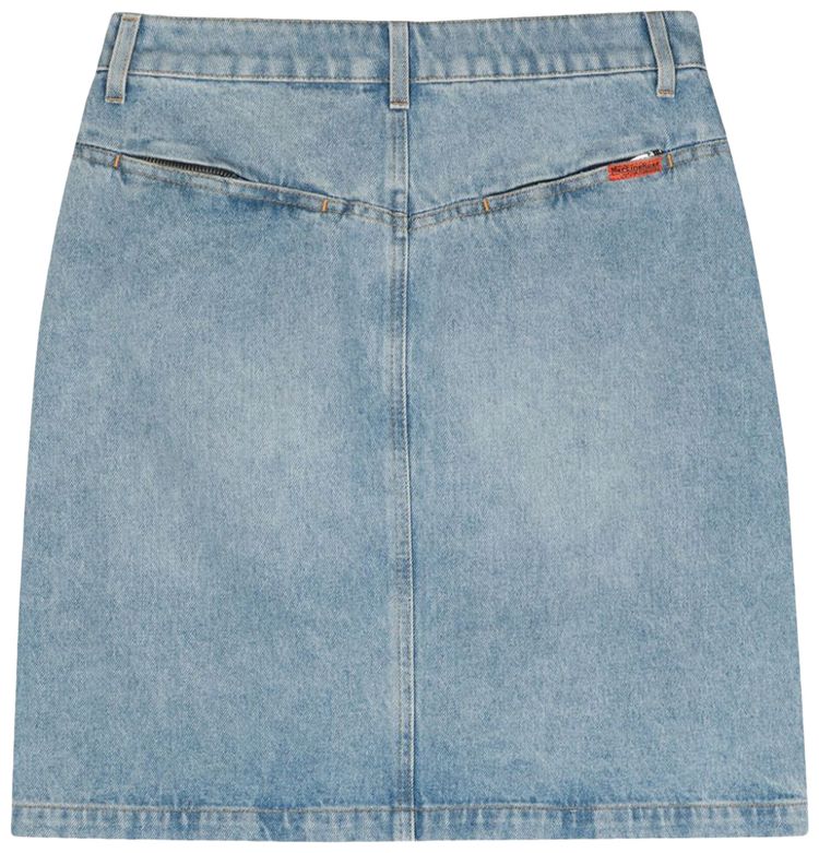 Martine Rose Narrow Front Mini Bleached Wash