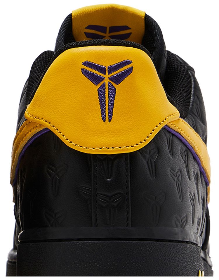 Kobe Bryant x Air Force 1 Low Lakers Away   Numbered