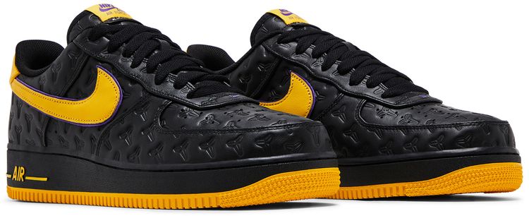 Kobe Bryant x Air Force 1 Low Lakers Away   Numbered