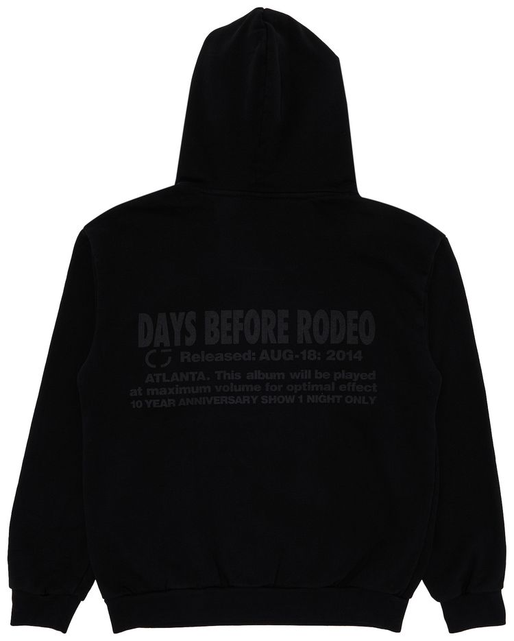 Cactus Jack by Travis Scott Rodeo Hoodie Black