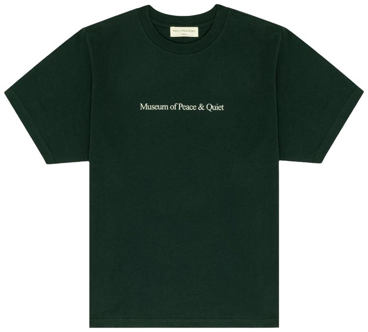 Museum of Peace  Quiet T Shirt Pine