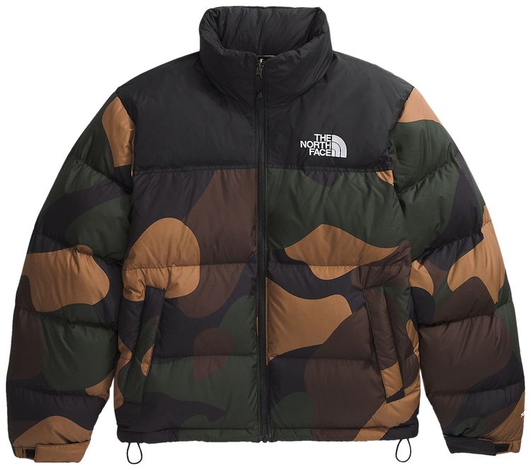 The North Face 1996 Retro Nuptse Jacket Camo PrintTNF Black