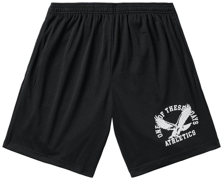 One Of These Days Athletic Short Black