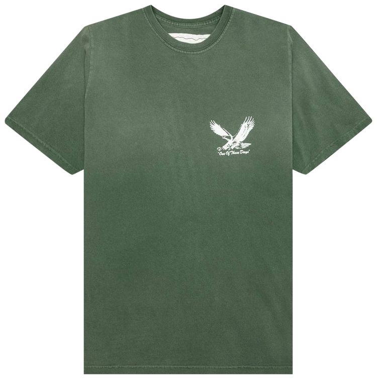 One Of These Days Screaming Eagle Tee Green