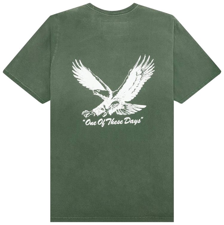 One Of These Days Screaming Eagle Tee Green