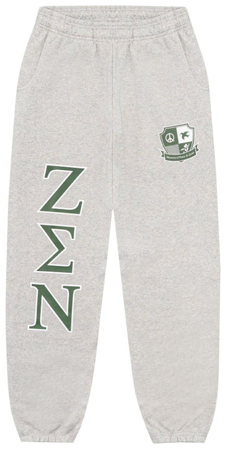 Museum of Peace  Quiet Zen Sweatpants Heather Grey