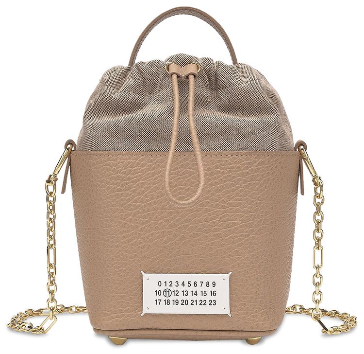 Maison Margiela 5AC Bucket Bag Beige