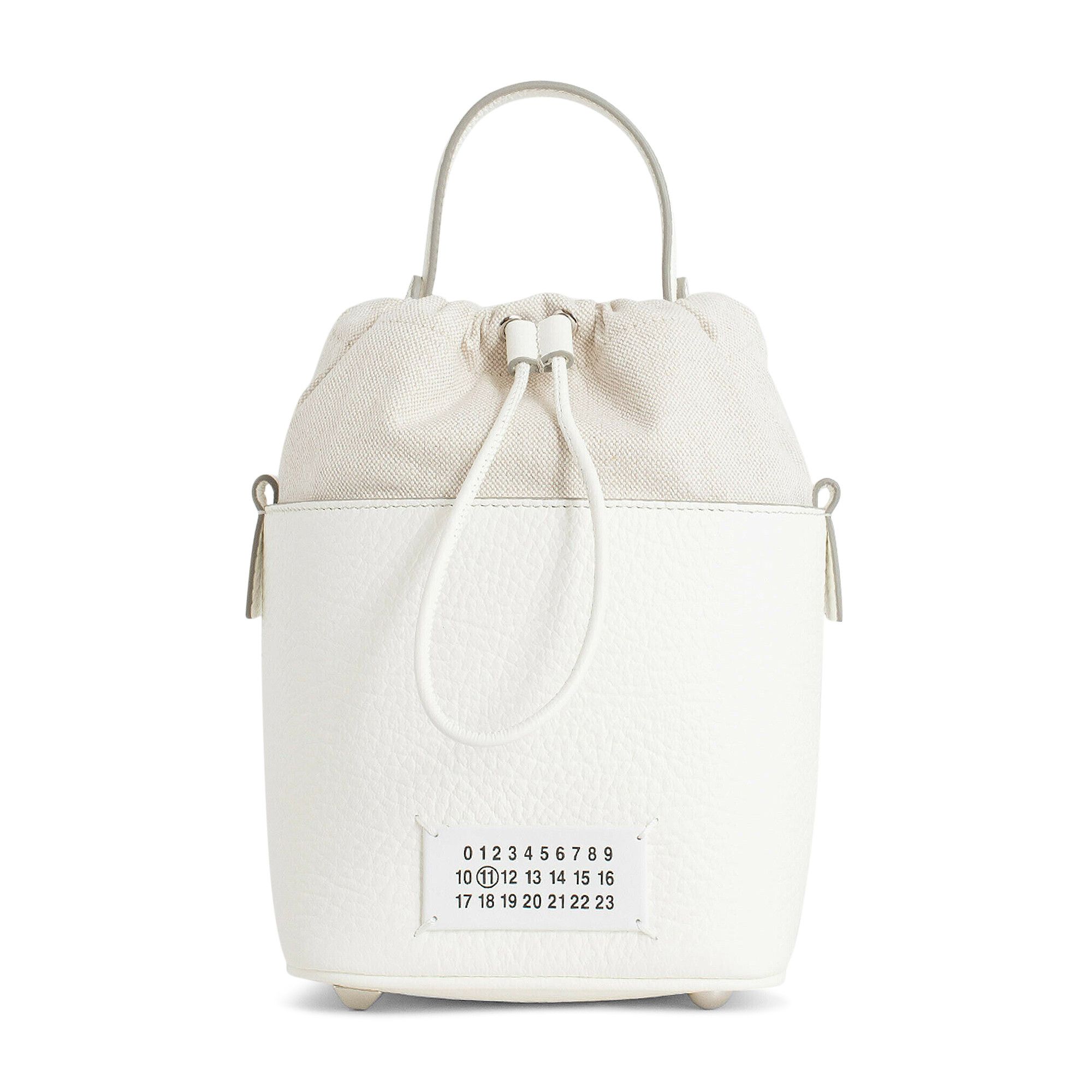 【Maison margiela】5AC Mini Bucket Bag/S61WG0035 P4348 T8013 Maison Margiela - 5AC Leather bucket bag brown - The Corner