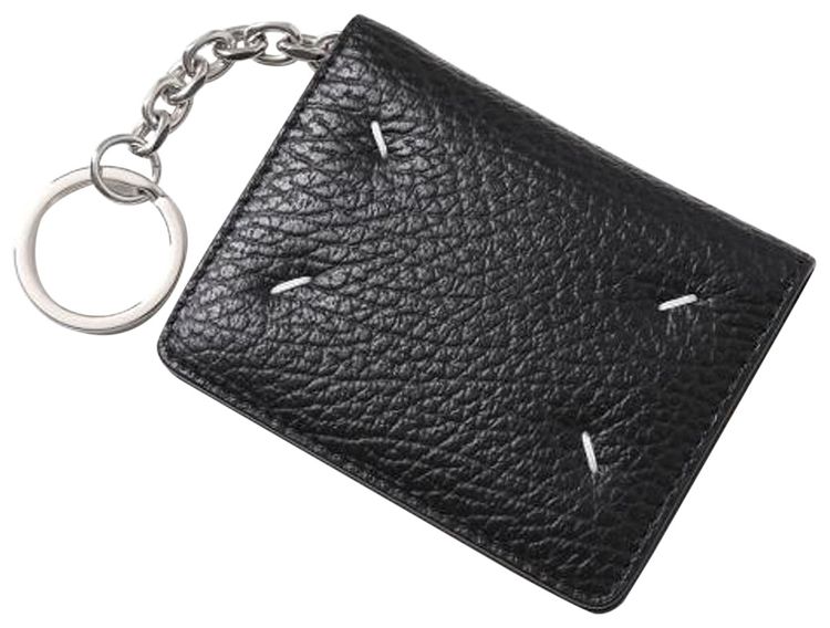 Maison Margiela Keyring Card Wallet Black