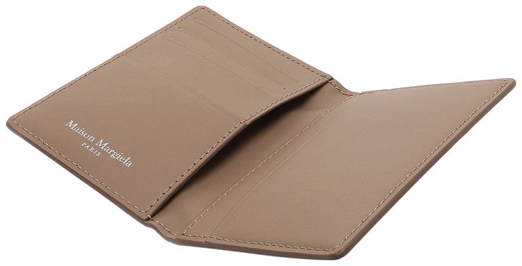 Maison Margiela Bifold Card Holder Beige