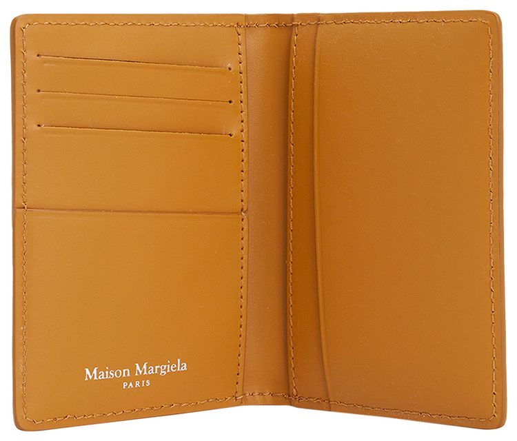 Maison Margiela Bifold Card Holder Mustard