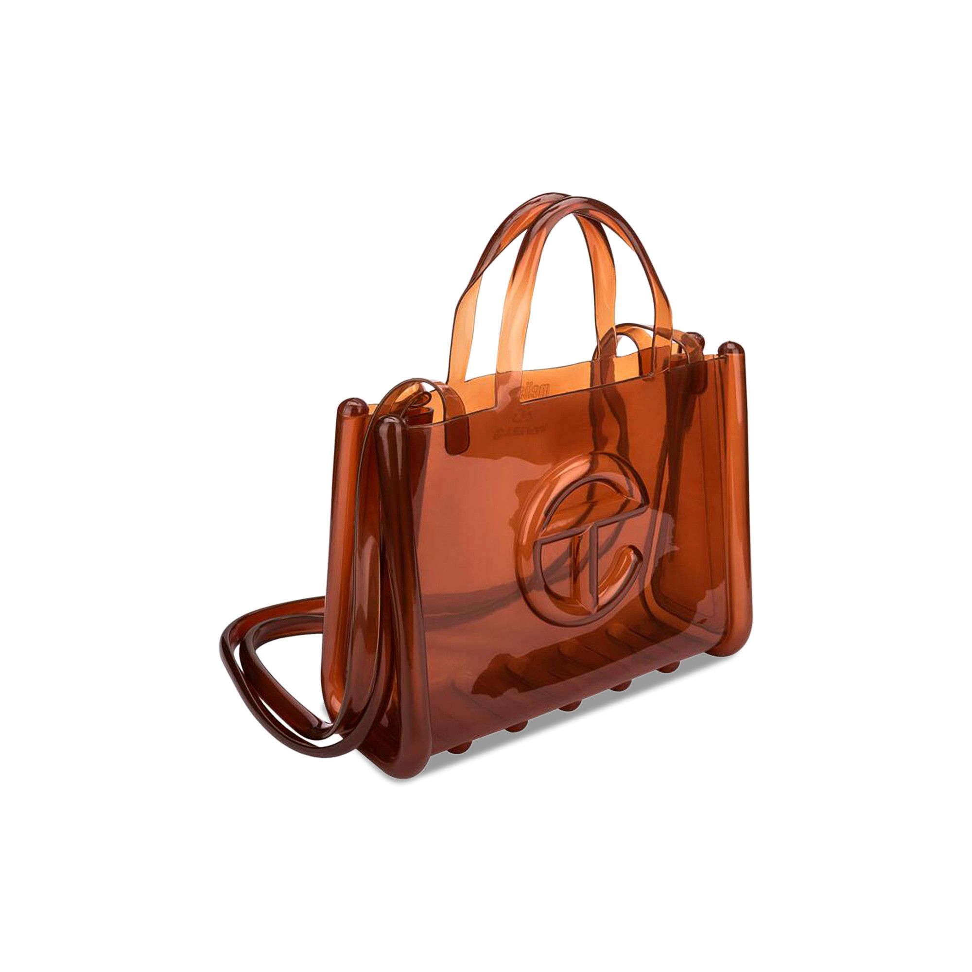 Buy Telfar x Melissa Medium Jelly Shopper 'Brown' - 34419 AT552 | GOAT