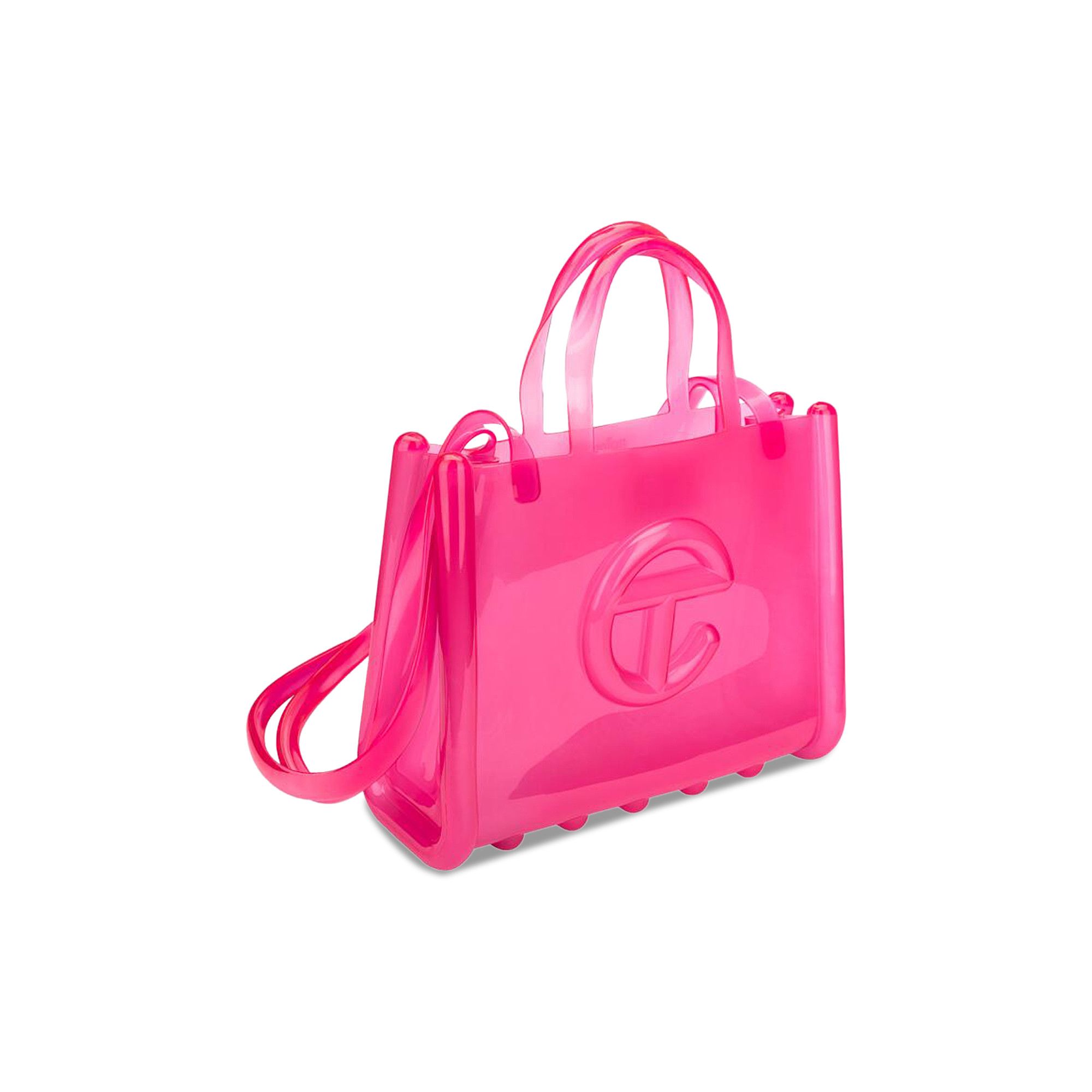 早い者勝ち！送料関税込み！Telfar Shopping Bag Medium Pink Medium Shopping Bag - Pink Patent