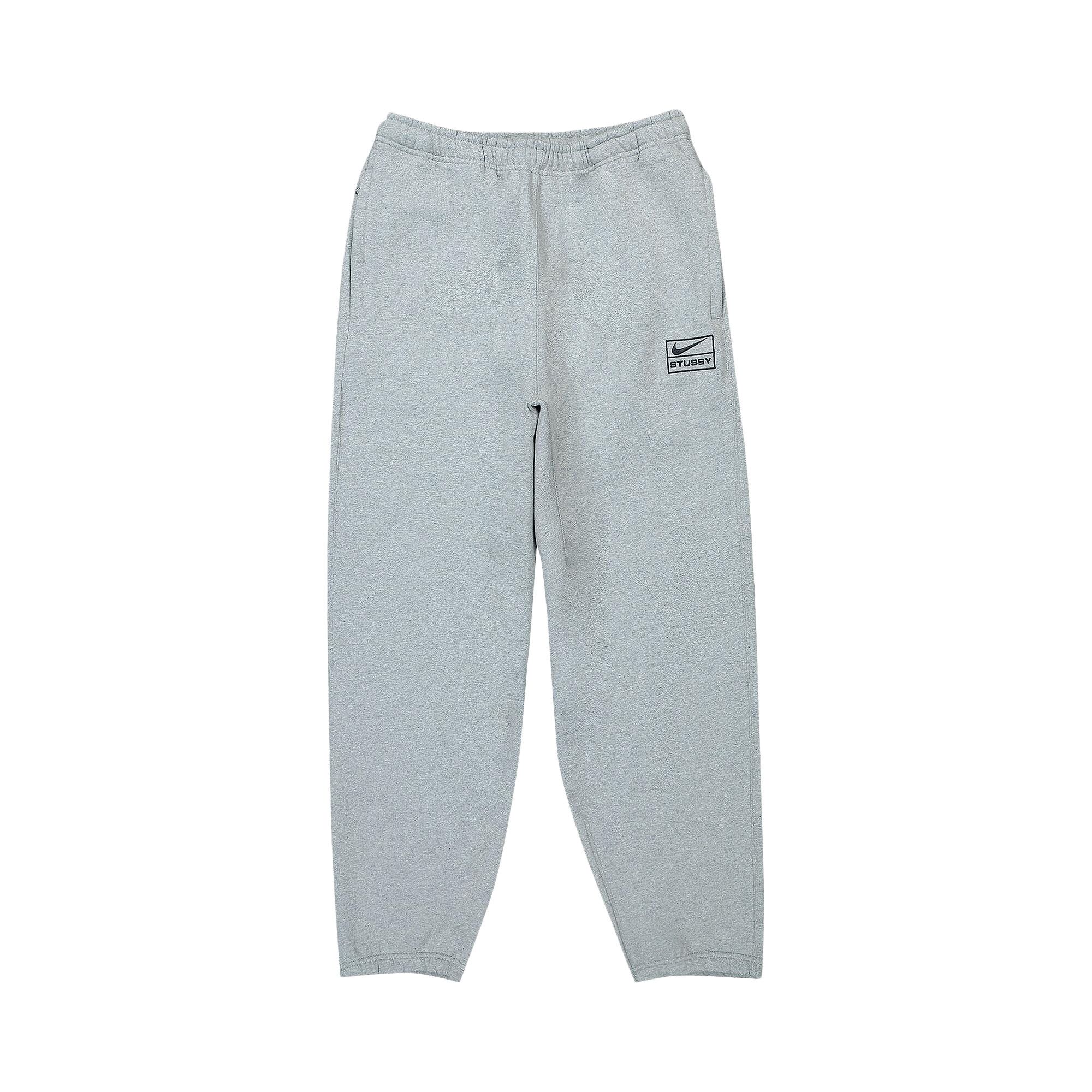 Buy Nike x Stussy Sweatpants 'Grey' - DJ9491 063 | GOAT