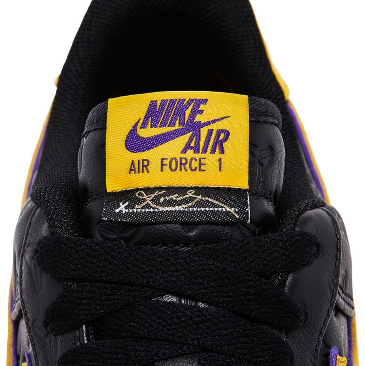 Kobe Bryant x Air Force 1 Low Lakers Away   Numbered