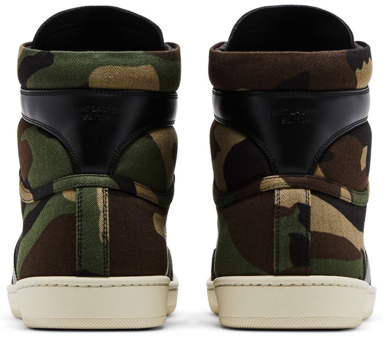 Saint Laurent SL 10 Military High Khaki Camo