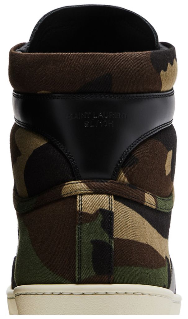 Saint Laurent SL 10 Military High Khaki Camo